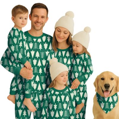 Image showing  Youth Onesie Holiday Tree Sleeper Pajamas
