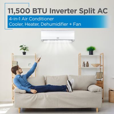Image showing  11,500 BTU Inverter with Heat Split Air Conditioner 230V/60Hz