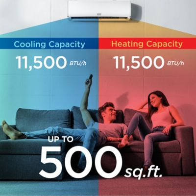 Image showing 7 th Black & Decker 11,500 BTU Inverter with Heat Split Air Conditioner 230 V/60Hz