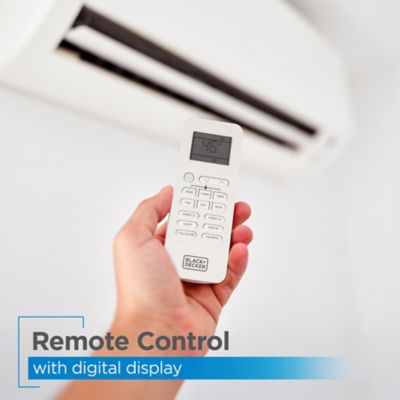 Image showing 5 th Black & Decker 9,000 BTU Smart Mini Split Air Conditioner with Heat