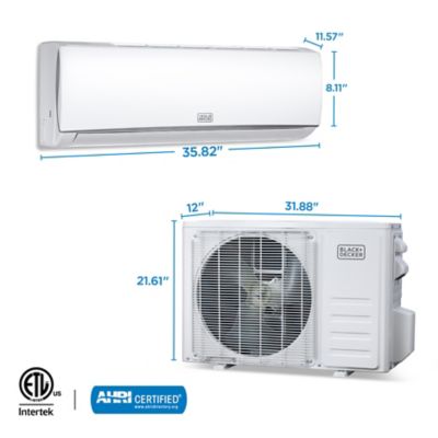 Image showing 6 th Black & Decker 17,000 BTU Inverter with Heat Split Air Conditioner 230V/60Hz
