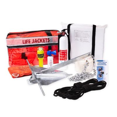 KJM Boater Safety Kit, For Boats 20 to 25 Foot In Length, 42101