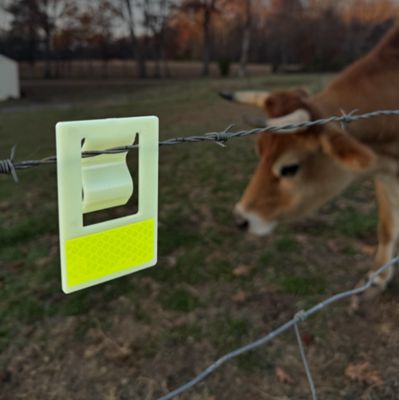 Image showing  Glow-in-the-Dark Fence Markers- 24 pk.