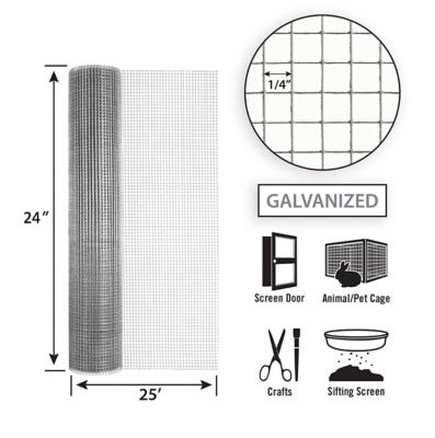 Image showing  24x25 1/4 Hardware Cloth