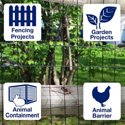 Image showing  48x50 3x2 16ga Black PVC