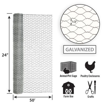 Image showing  24x25 1/2 in. Aviary Netting GBW