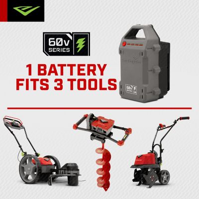 Image showing 9 th Earthquake 60V Walk Behind String Mower