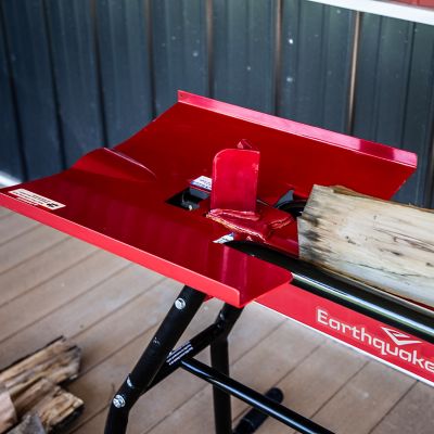 Image showing 5 th Earthquake 5-Ton Electric Log Splitter with Stand and Tray