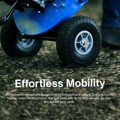 Image showing  Wood Chipper Shredder Mulcher, 7HP 3 in 1 Multi-Function, 3 in. Max Capacity