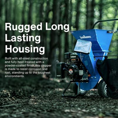 Image showing  Wood Chipper Shredder Mulcher, 7HP 3 in 1 Multi-Function, 3 in. Max Capacity