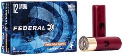 Federal F13100 Power-Shok Magnum 12Gauge 3 in. 1 7/8oz 00BuckShot