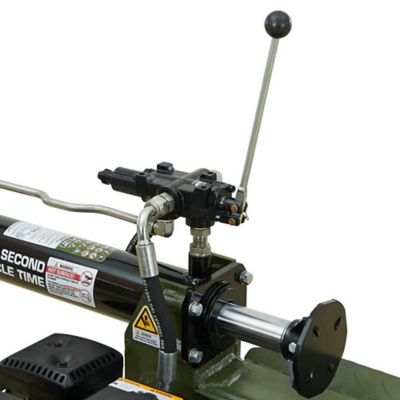 Image showing  20 Ton 209Cc Gas Log Splitter, Auto-Return Valve, 2 Stage Pump, Wide-Angle Wedge, Heavy-Duty Push Design