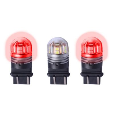 Image showing  LumaCore 7443 Red, Pair (x3 Strobe with Bright Stop), HC7443R