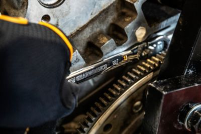 Image showing  12 pc. 90T 12 point Flex Head Ratcheting Combination Metric Wrench Set