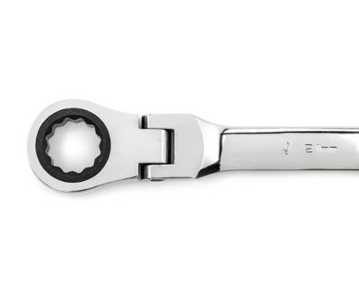 Image showing  16 pc. 72T 12 Point Flex Head Ratcheting Combination Metric Wrench Set