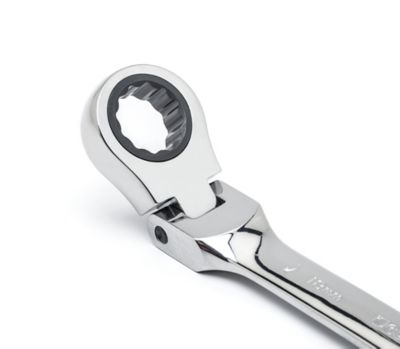 Image showing  12 pc. 72T 12 Point Flex Head Ratcheting Combination Metric Wrench Set