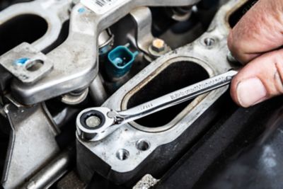 Image showing  13 pc. 72T 12 Point Reversible Ratcheting Combination SAE Wrench Set