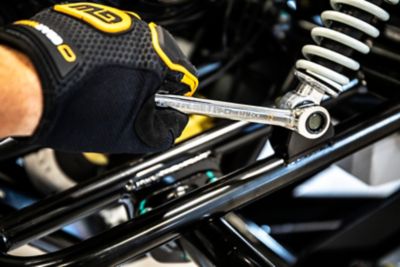 Image showing  12 pc. 90T 12 Point Metric Combination Ratcheting Wrench Set