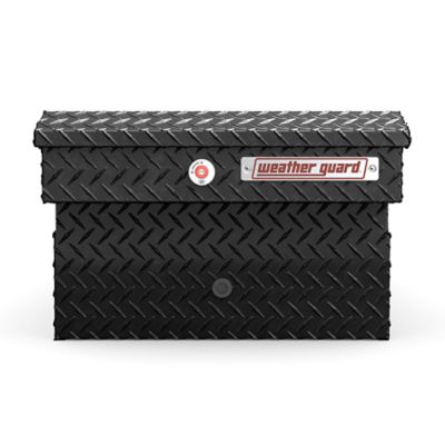 Image showing 9 th Weather Guard Gull Wing Truck Box, Aluminum, Full Extra Wide, 15.3 cu ft