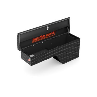 Image showing 8 th Weather Guard Wheel Well Truck Box, Aluminum, Driver Side, 3.4 cu ft capacity