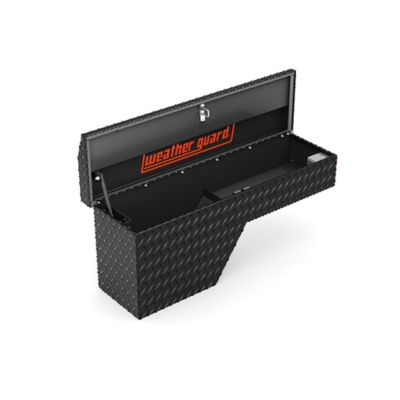 Image showing 8 th Weather Guard Wheel Well Truck Box, Aluminum, Passenger Side, 3.4 cu ft capacity