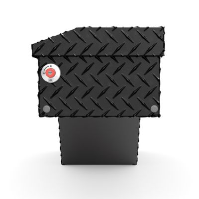 Image showing 9 th Weather Guard Wheel Well Truck Box, Aluminum, Passenger Side, 3.4 cu ft capacity