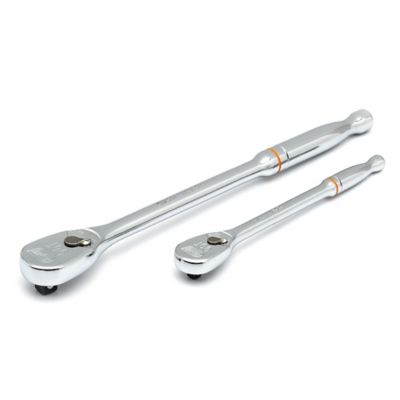 Image showing  2 pc. 1/4 in. and 3/8 in. Drive 90T Long Handle Teardrop Ratchet Set