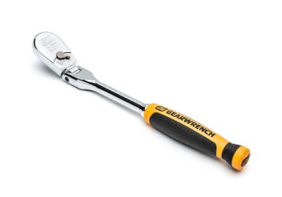 Image showing  2 pc. 1/4 in. and 3/8 in. Drive 90T Dual Material Flex Head Teardrop Ratchet Set