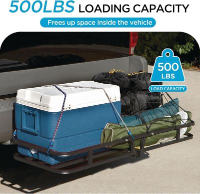 Image showing  Heavy Duty Steel Cargo Carrier, 500 lb.