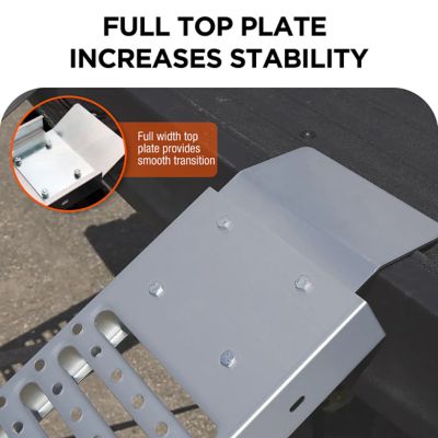 Image showing  Heavy-Duty Steel Loading Ramps, 1000 lb., 72 in. x 9 in.
