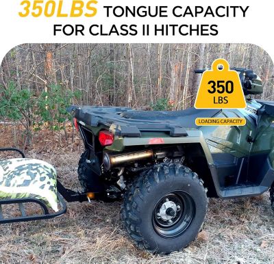 Image showing  1.25 in. to 2 in. Hitch Receiver Adapter