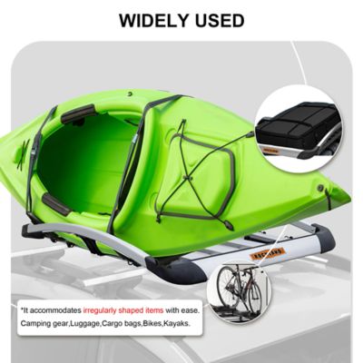 Image showing  200 lb. Roof Rack, Aluminum Rooftop Cargo Basket