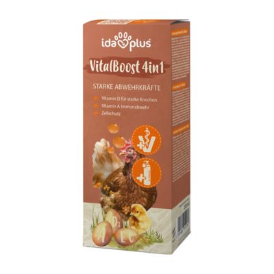 Image showing  IdaPlus VitalBoost 4in1 200ml Poultry Supplement