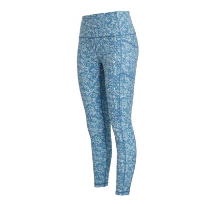 Image showing  Women's High-Rise Tech Printed Base Layer Leggings