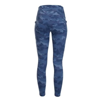 Image showing  Women's High-Rise Tech Printed Base Layer Leggings