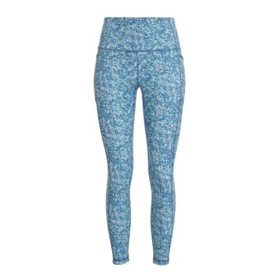 Image showing 0 th Blue Mountain Women's High-Rise Tech Printed Base Layer Leggings