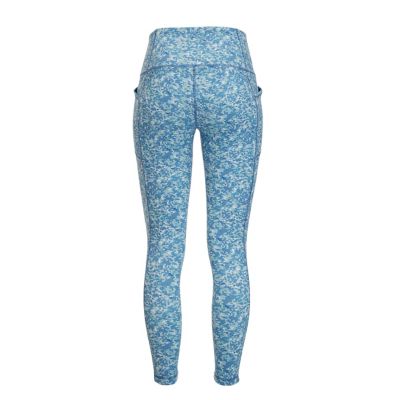 Image showing 1 th Blue Mountain Women's High-Rise Tech Printed Base Layer Leggings