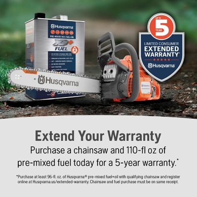 Image showing 9 th Husqvarna 440 40.9-cc 18 in. Gas Chainsaw, 2-Cycle X-Torq Engine