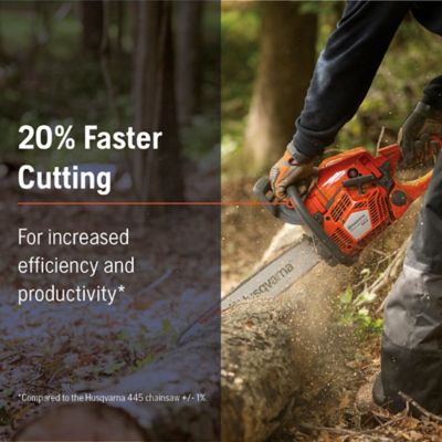 Image showing  445S 50.2-cc 18 in. Gas Chainsaw, 0.050 in. Gauge and .325 in. Pitch