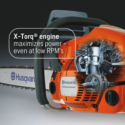 Image showing  445S 50.2-cc 18 in. Gas Chainsaw, 0.050 in. Gauge and .325 in. Pitch
