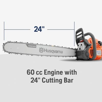 Image showing  460 Rancher 60.3-cc 24 in. Gas Chainsaw, 2-Cycle X-Torq Engine
