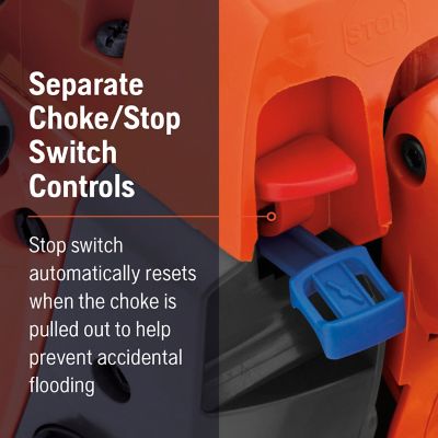 Image showing 5 th Husqvarna 460 Rancher 60.3-cc 24 in. Gas Chainsaw, 2-Cycle X-Torq Engine