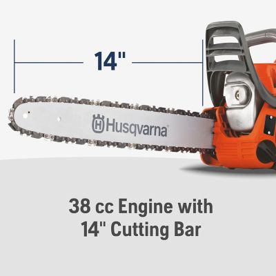 Image showing  120 Mark III 38.2-cc 14 in. Gas Chainsaw, 2-cycle X-Torque Engine