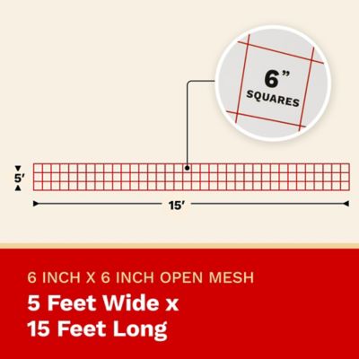 Image showing  5 ft. x 15 ft. Soft Polyester Trellis Netting, 3.5 in Mesh Squares (1-Pack)