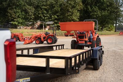 Carry-On Trailer 7 x 16ft. Heavy Duty Tandem Axle Utility Trailer, lb. Max Capacity