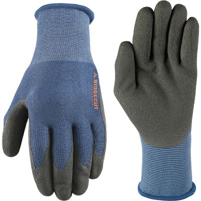 Ridgecut Men's Coolmax Latex Coated Work Gloves