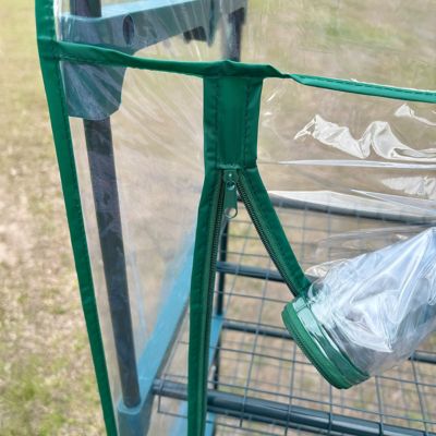 Image showing 7 th Garden Craft Greenhouse with Shelves