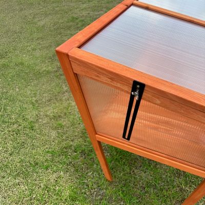 Image showing 5 th Garden Craft Wooden Raised Greenhouse