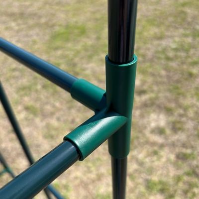 Image showing 9 th Garden Craft Walk-in Greenhouse with Shelves