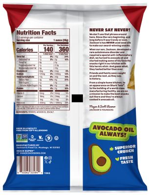 Image showing  Classic Kettle Potato Chip Avocado Oil Sea Salt